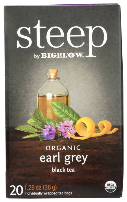 BIGELOW: Organic Earl Grey Black Tea, 1.28 oz