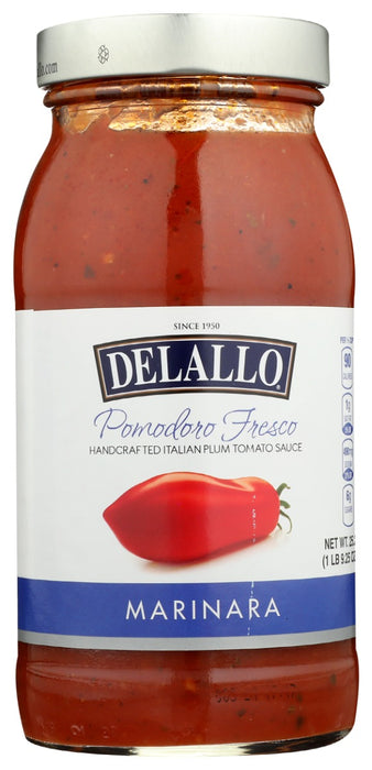 DELALLO: Pomodoro Fresco Marinara Sauce, 25.25 oz
