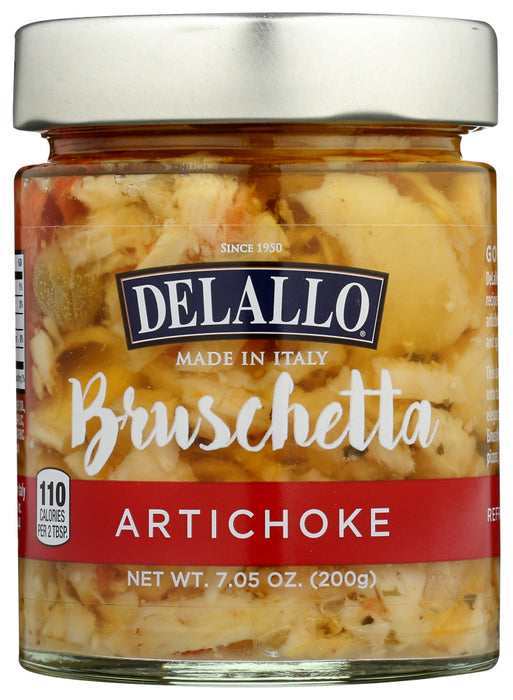 DELALLO: Bruschetta Artichoke, 7.05 oz