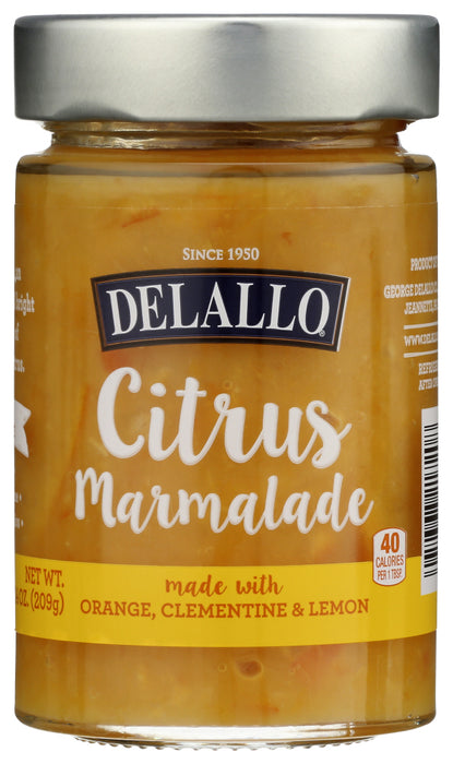 DELALLO: Citrus Marmalade, 7.4 oz