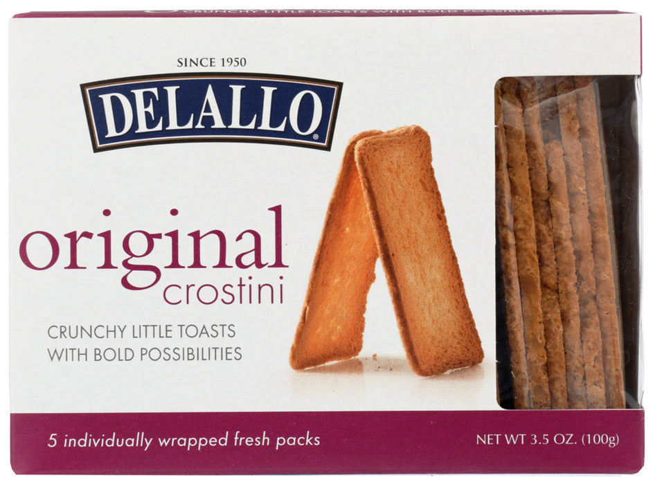 DELALLO: Crostini Toast, 3.5 oz