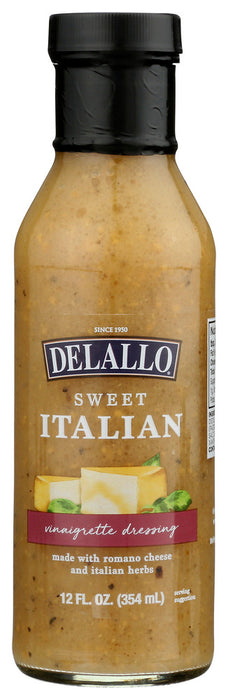 DELALLO: Dressing Sweet Italian, 12 OZ
