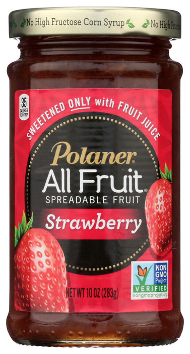 POLANER: Fruit Sprd Strwbry, 10 oz