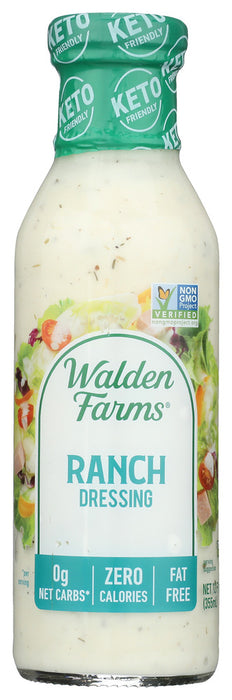 WALDEN FARMS: Ranch Salad Dressing Calorie Free, 12 oz