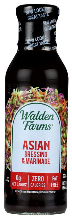 WALDEN FARMS: Asian Dressing And Marinade Calorie Free, 12 oz
