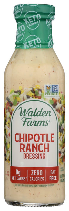 WALDEN FARMS: Chipotle Ranch Dressing, 12 oz