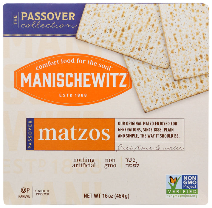 MANISCHEWITZ: Matzo, 16 oz