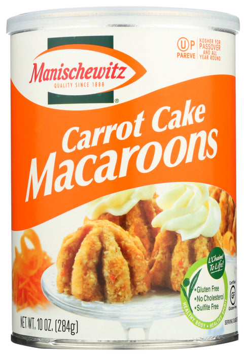 MANISCHEWITZ: Carrot Cake Macaroon Cookie, 10 oz