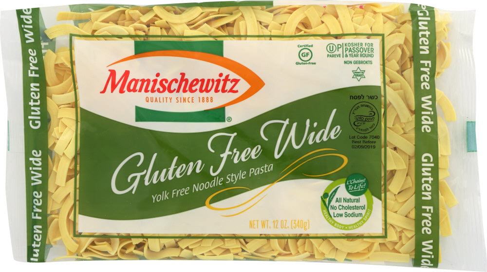 MANISCHEWITZ: Noodle Egg Wide Pssvr Gold, 12 oz