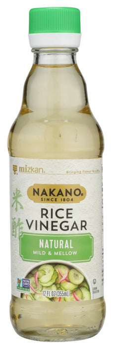 NAKANO: Natural Rice Vinegar, 12 oz