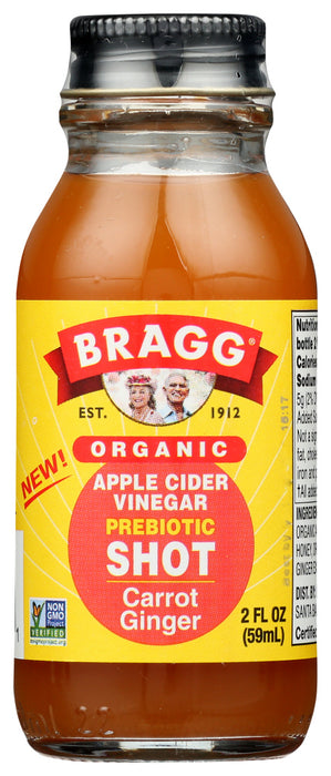 BRAGG: Apple Cider Vinegar Carrot Ginger, 2 oz