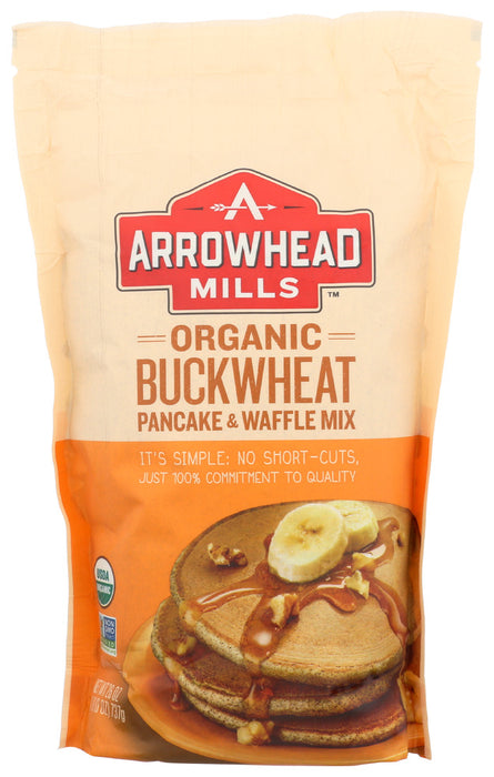 ARROWHEAD MILLS: Organic Buckwheat Pancake and Waffle Mix, 26 oz