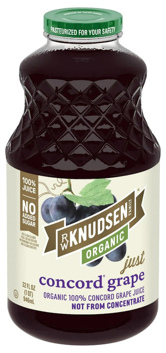 R.W. KNUDSEN FAMILY: Organic Concord Grape Juice, 32 oz