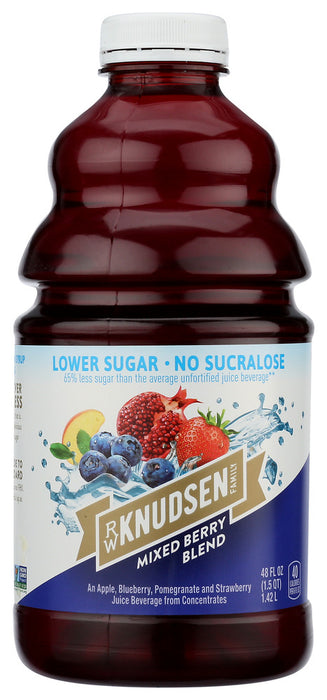 KNUDSEN: Juice Mixed Brry Blnd Ls, 48 fo