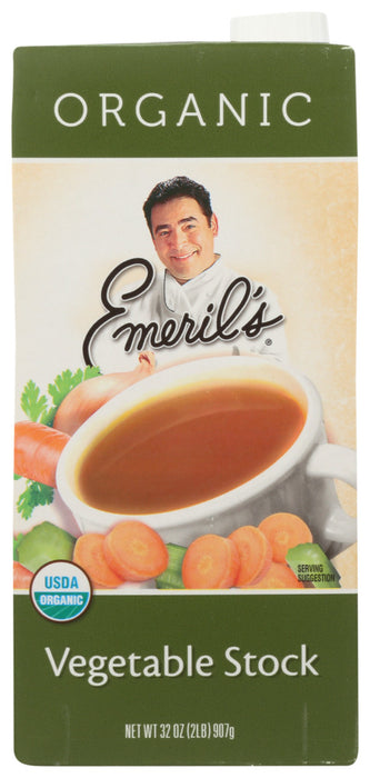 EMERIL'S: Organic Vegetable Stock, 32 oz