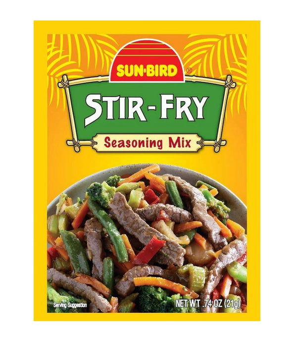 SUNBIRD: Stir Fry Seasoning Mix, 0.75 oz