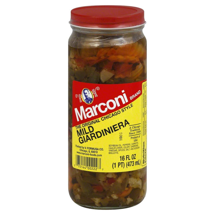MARCONI: Giardiniera Mild, 8 oz