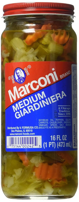 MARCONI: Giardiniera Med, 16 oz