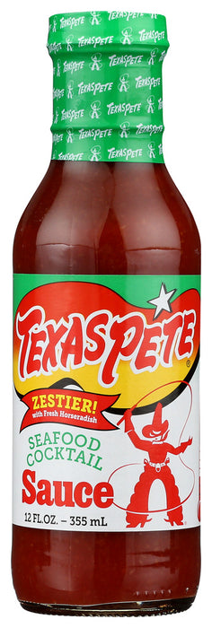TEXAS PETE: Sauce Seafood Cocktail Zestier, 12 FO