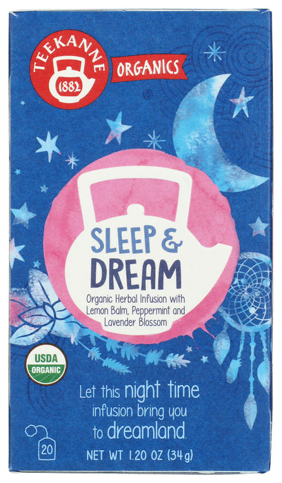 TEEKANNE: Tea Sleep Dream Org, 20 bg