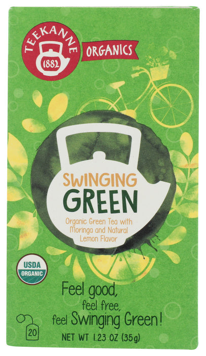 TEEKANNE: Tea Swinging Green Org, 20 bg
