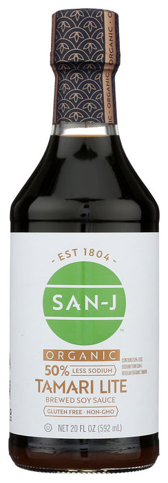 SAN J: Tamari Lite Soy Sauce, 20 oz