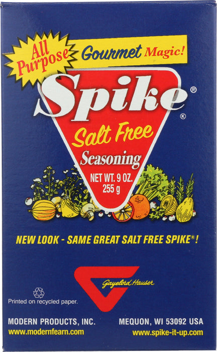 SPIKE: Gourmet Natural Seasoning Salt Free Magic, 9 oz
