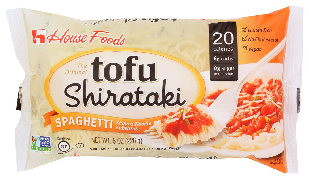 HOUSE FOODS: Tofu Shirataki Noodles Spaghetti Shape, 8 oz