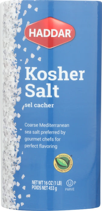 HADDAR: Kosher Salt, 16 oz