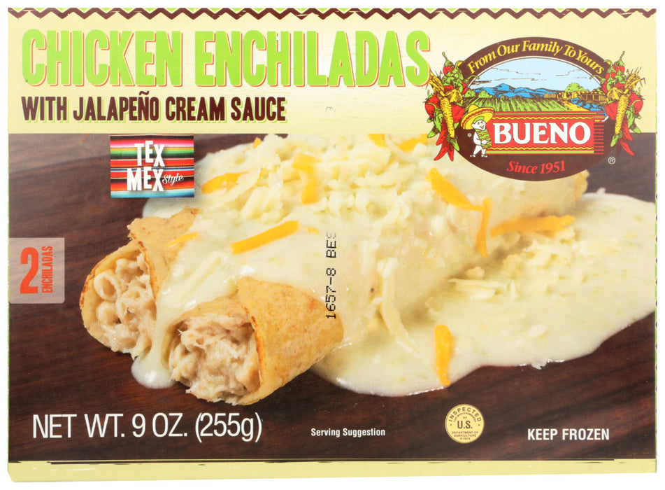 BUENO: Chicken Enchiladas TexMex, 9 oz