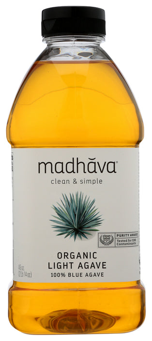 MADHAVA: Organic Light Agave, 46 oz