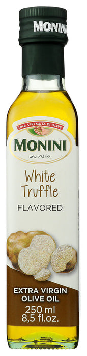 MONINI: White Truffle Flavored Extra Virgin Olive Oil, 8.5 oz