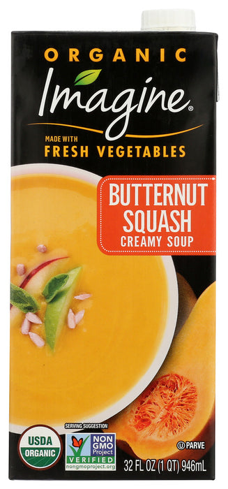 IMAGINE: Organic Soup Creamy Butternut Squash, 32 oz