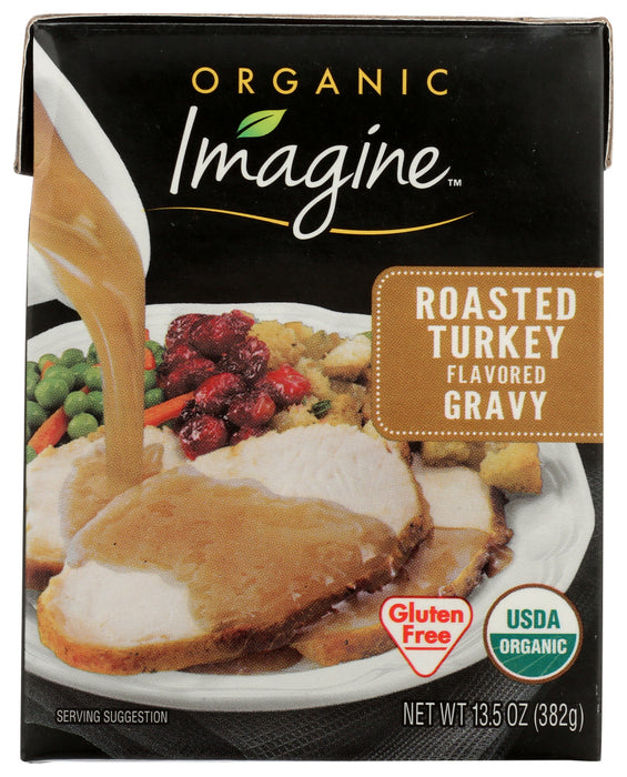 IMAGINE: Foods Organic Roasted Turkey Flavored Gravy, 13.5 oz