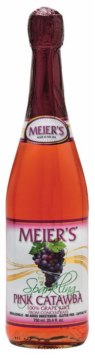 MEIERS: Sparkling Pink Catawba Grape Juice, 25.4 fo