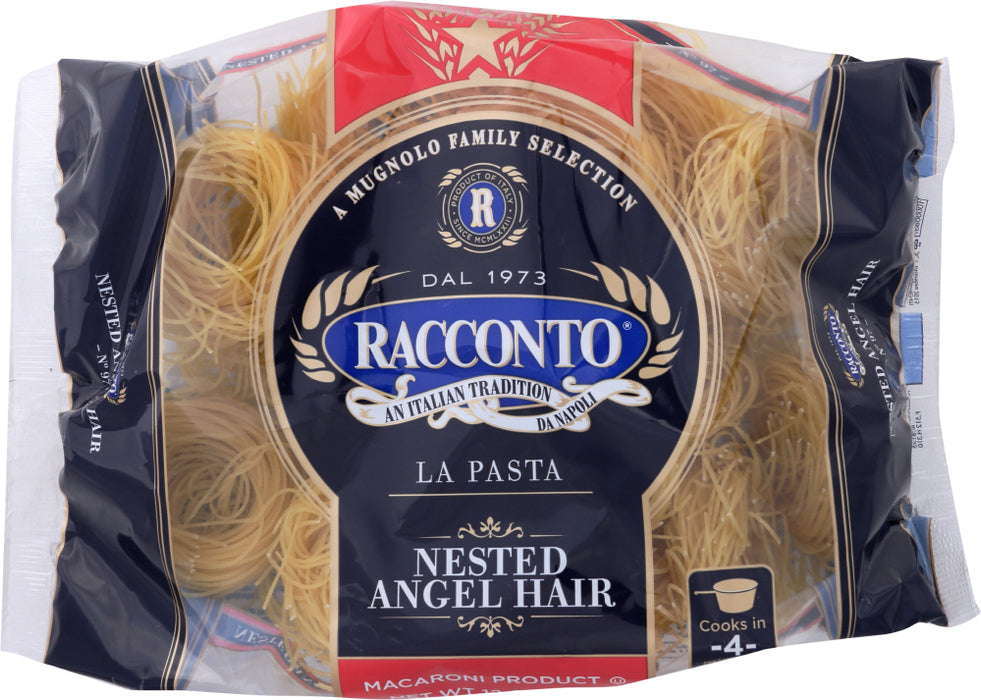 RACCONTO: Fideo Angel Hair Nest, 12 oz
