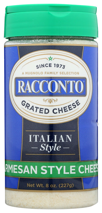 RACCONTO: Parmesan Grated Cheese, 8 oz