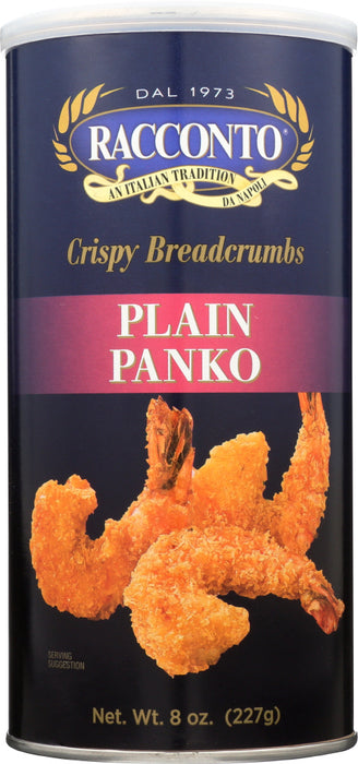 RACCONTO: Breadcrumb Panko Plain, 8 oz