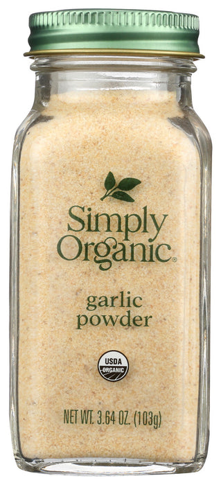 SIMPLY ORGANIC: Garlic Powder, 3.64 Oz