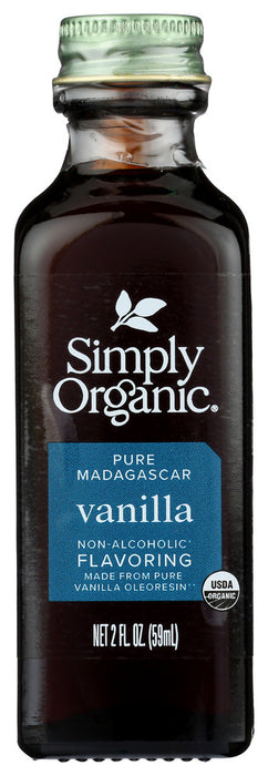 SIMPLY ORGANIC: Vanilla Flavoring, 2 oz