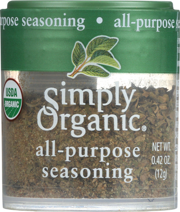 SIMPLY ORGANIC: Organic All Purpose Seasoning Mini, 0.42 oz