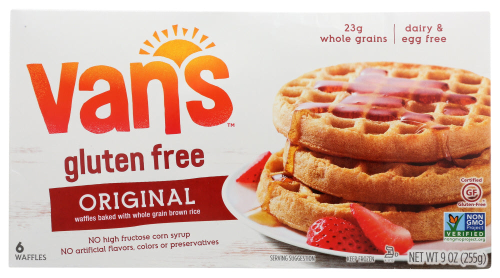 VANS: Gluten Free Waffles Totally Original, 9 oz