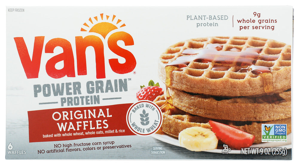 VAN'S: Power Grains Waffles, 9 oz