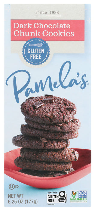 PAMELAS: Dark Chocolate Chunk Cookies, 5.29 oz