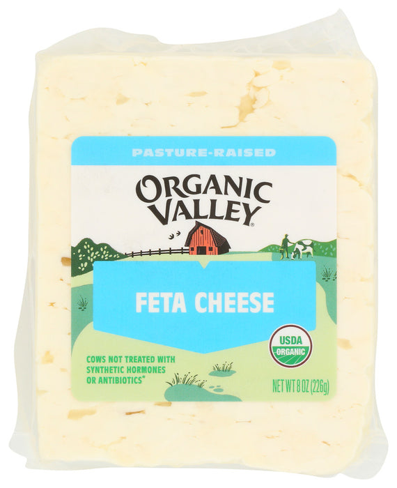 ORGANIC VALLEY: Organic Feta Cheese, 8 oz
