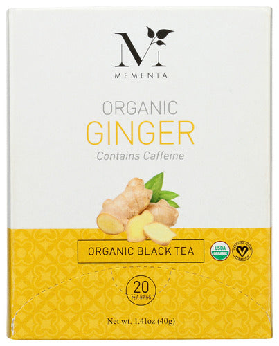 MEMENTA: Tea Ginger Org, 20 BG