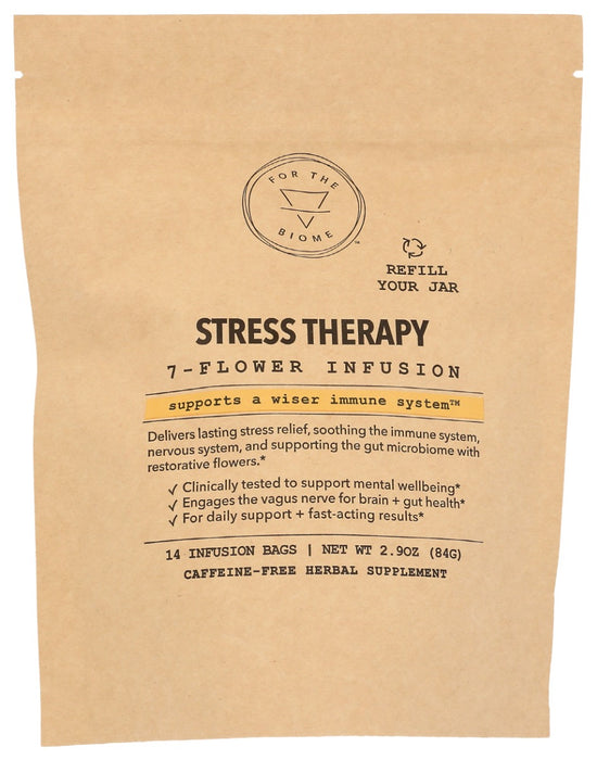 FOR THE BIOME: Stress Therapy Pouch, 14 EA