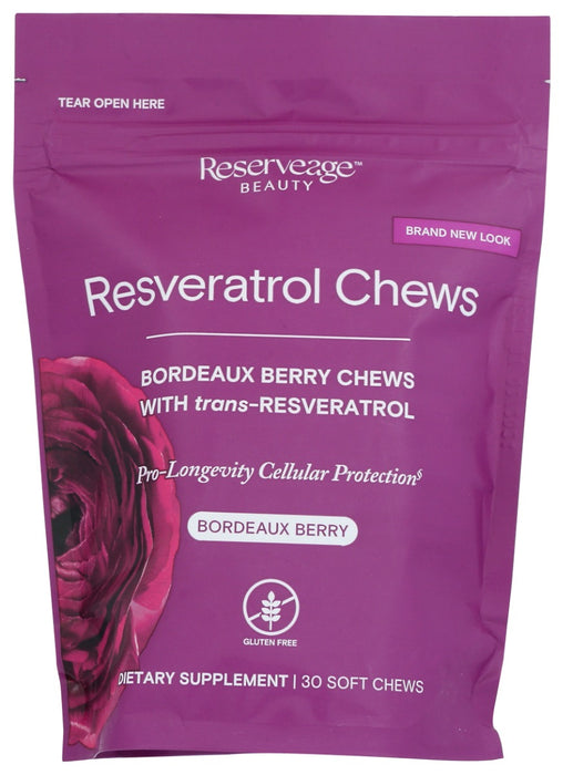 RESERVEAGE: Resveratrol Chew Berry, 30 EA