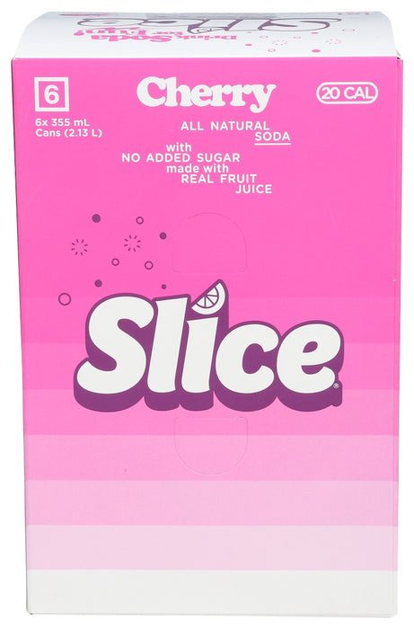 SLICE: Soda Cherry 6pk, 72 fo