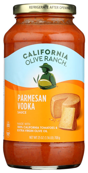 CALIFORNIA OLIVE RANCH: Sauce Pasta Parmesn Vodka, 25 OZ